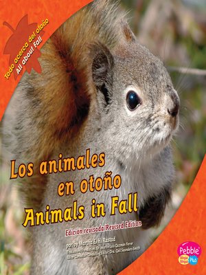 cover image of Los animales en otoño/Animals in Fall